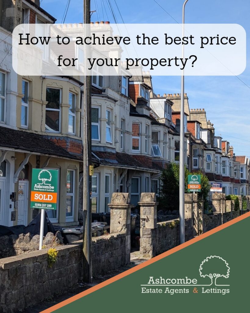 How to achieve the best price for your property in weston super mare